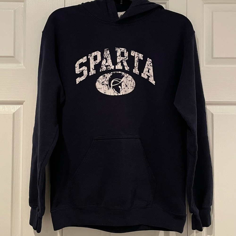 Navy blue Sparta hoodie